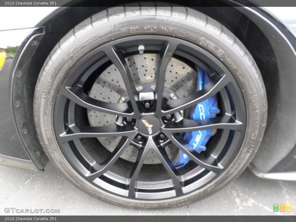 2010 Chevrolet Corvette ZR1 Wheel and Tire Photo #103523249
