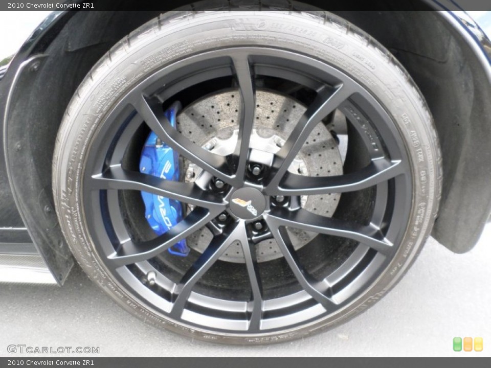 2010 Chevrolet Corvette ZR1 Wheel and Tire Photo #103523276