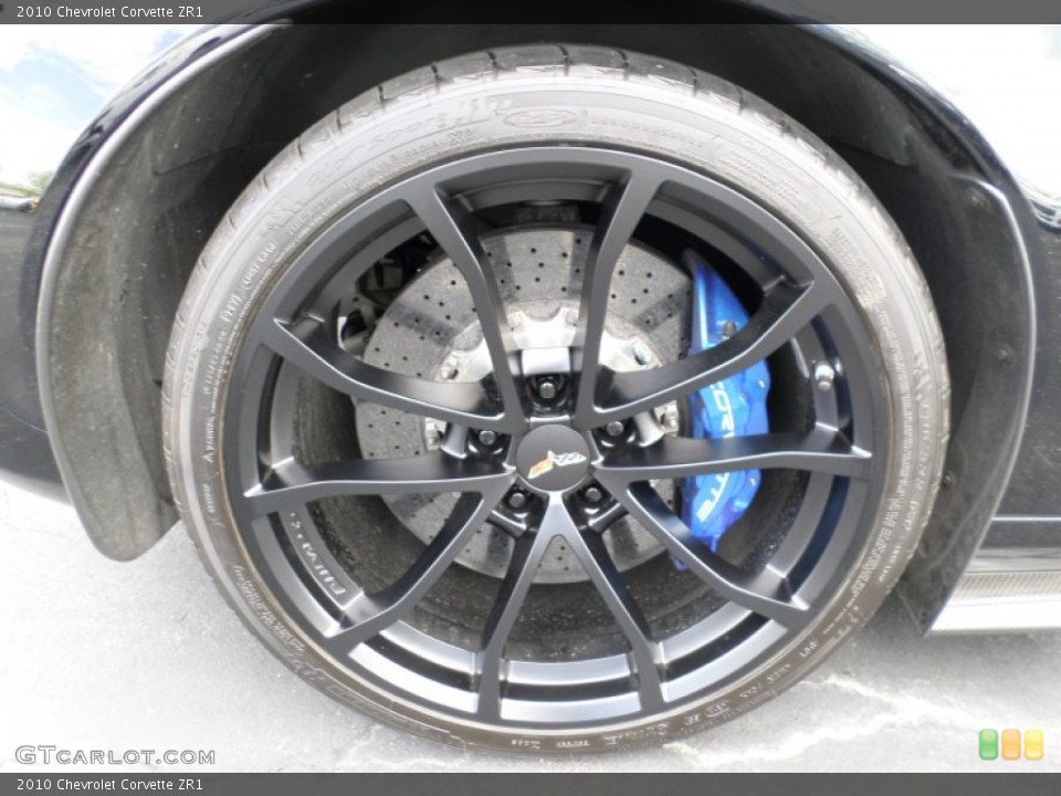 2010 Chevrolet Corvette ZR1 Wheel and Tire Photo #103523309