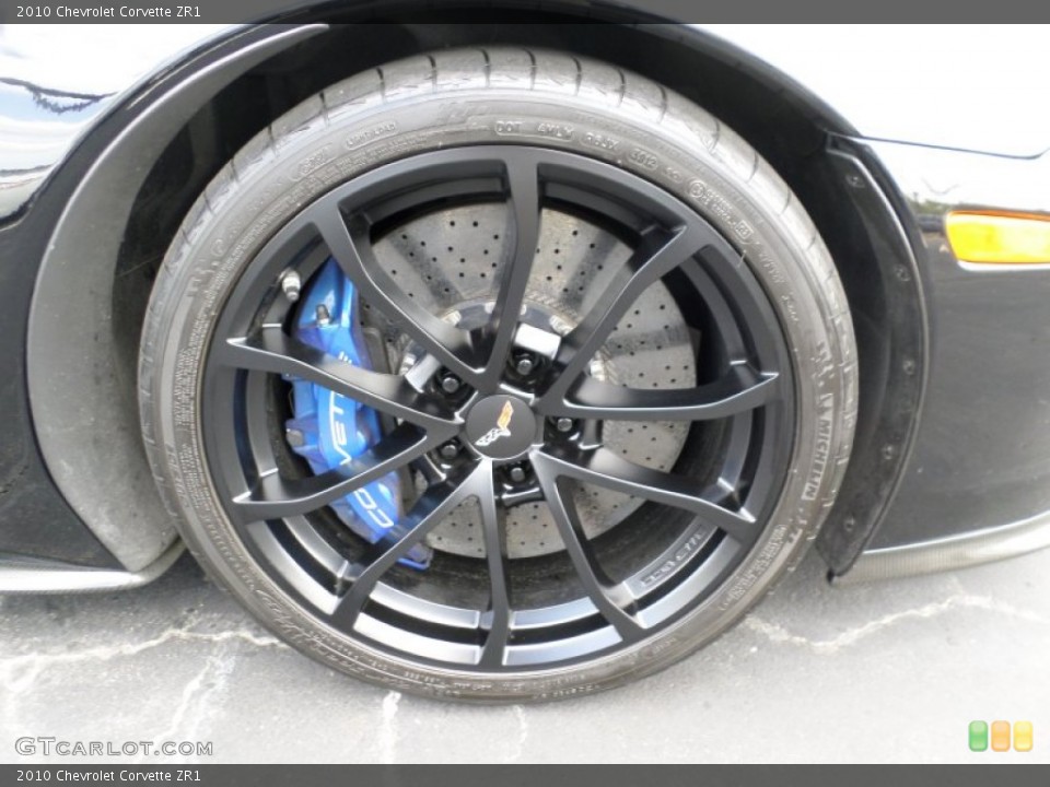 2010 Chevrolet Corvette ZR1 Wheel and Tire Photo #103523330
