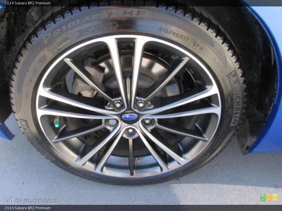 2014 Subaru BRZ Premium Wheel and Tire Photo #103524449