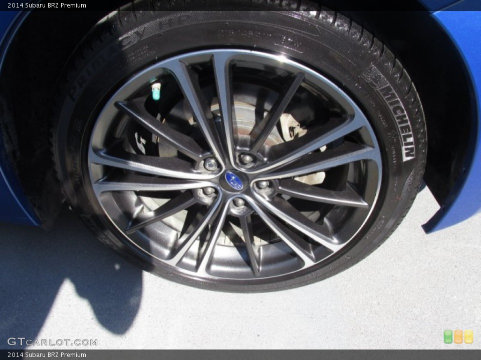 2014 Subaru BRZ Premium Wheel and Tire Photo #103524530