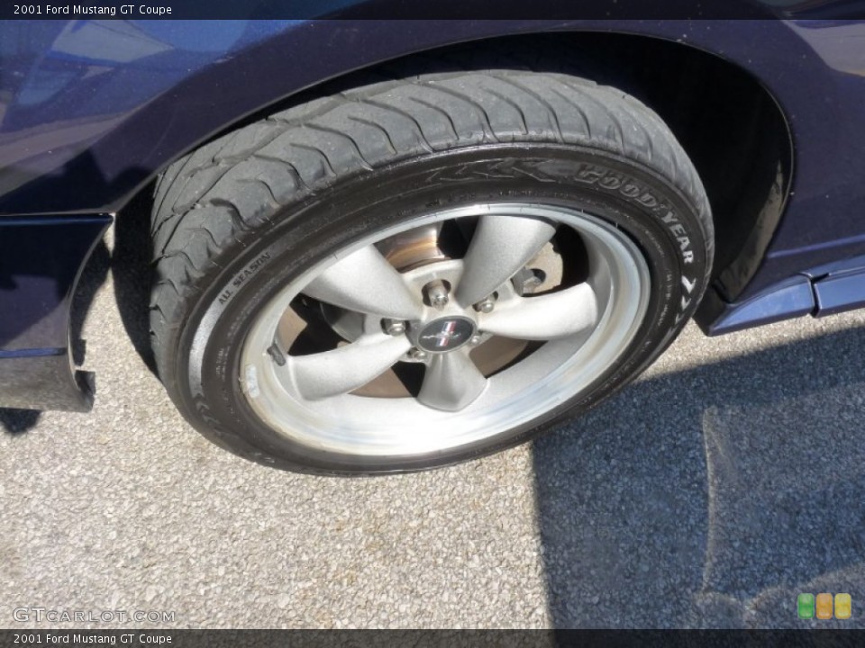 2001 Ford Mustang GT Coupe Wheel and Tire Photo #103526552