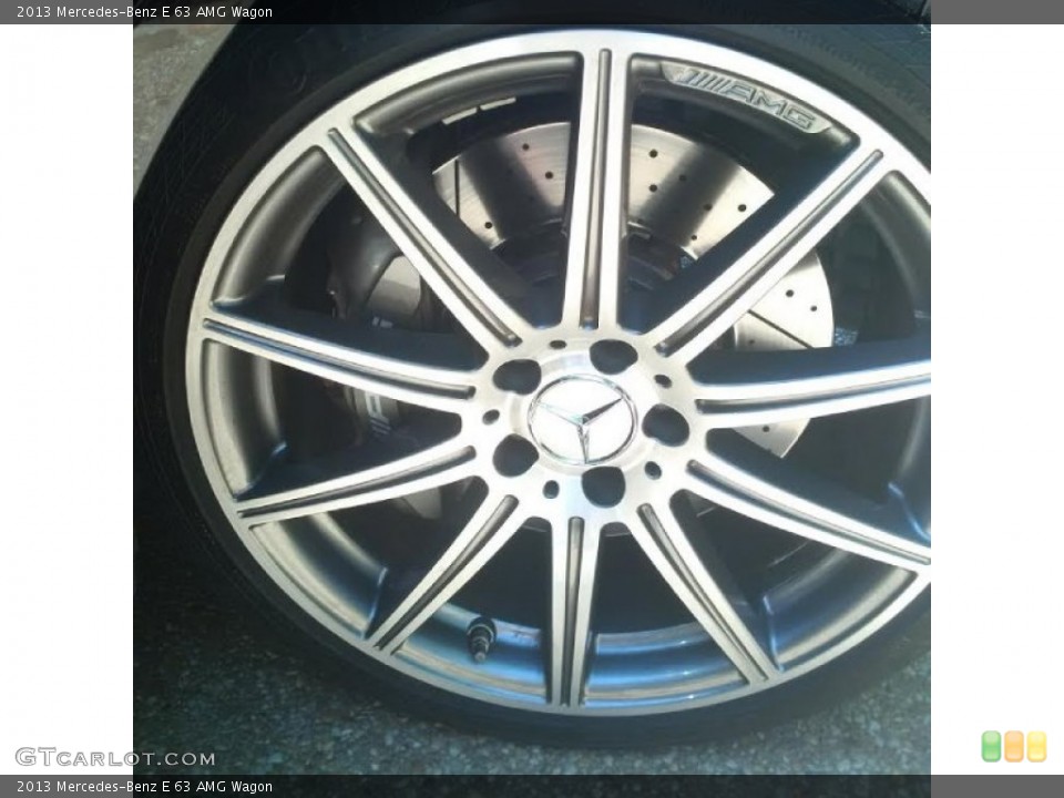2013 Mercedes-Benz E 63 AMG Wagon Wheel and Tire Photo #103553112