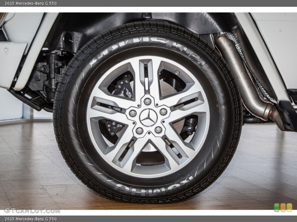 2015 Mercedes-Benz G Wheels and Tires