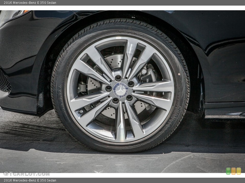 2016 Mercedes-Benz E 350 Sedan Wheel and Tire Photo #103583784