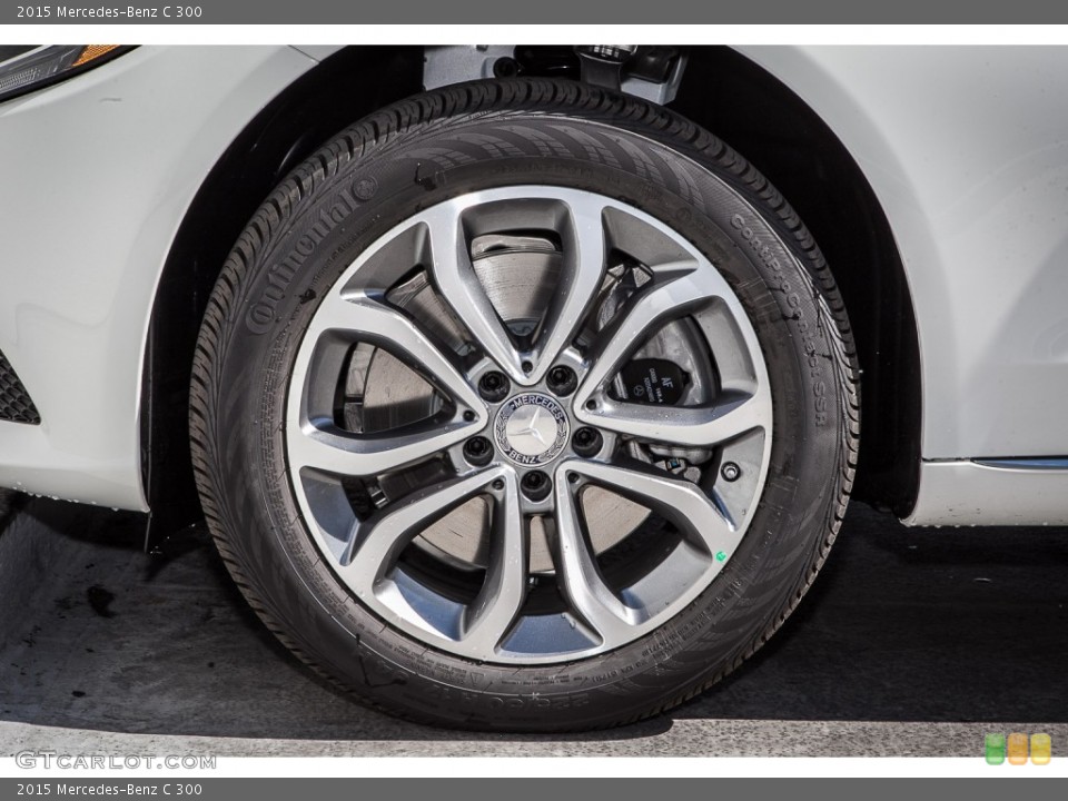 2015 Mercedes-Benz C 300 Wheel and Tire Photo #103583991