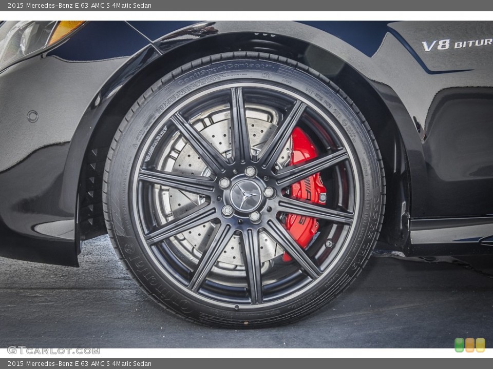 2015 Mercedes-Benz E 63 AMG S 4Matic Sedan Wheel and Tire Photo #103584222