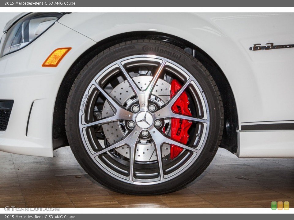 2015 Mercedes-Benz C 63 AMG Coupe Wheel and Tire Photo #103610192