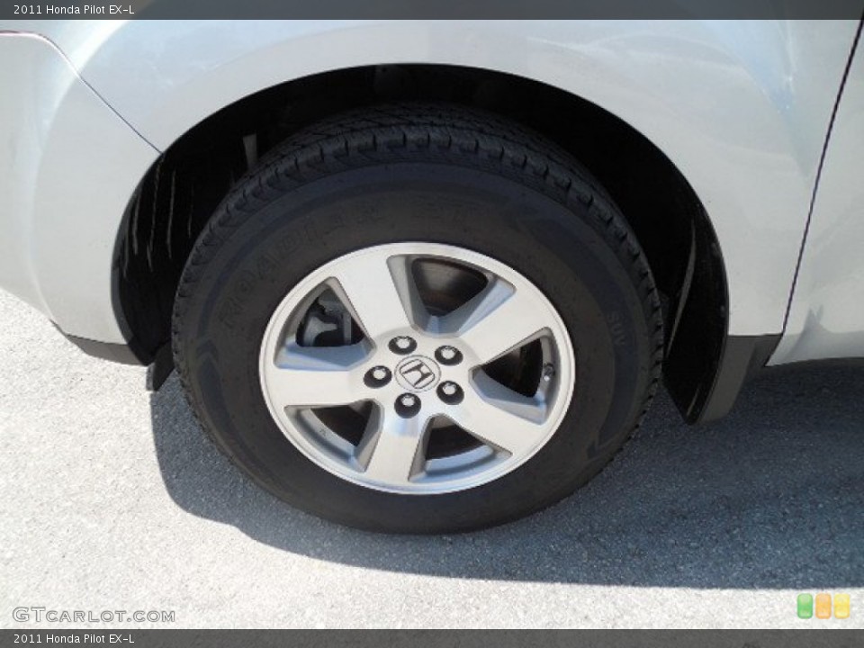 2011 Honda Pilot EX-L Wheel and Tire Photo #103619768