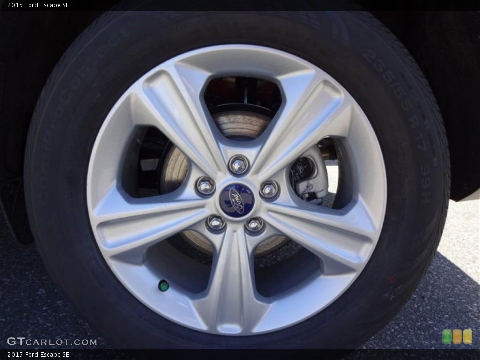 2015 Ford Escape SE Wheel and Tire Photo #103624358