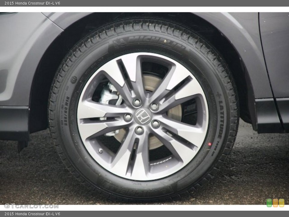 2015 Honda Crosstour EX-L V6 Wheel and Tire Photo #103631342