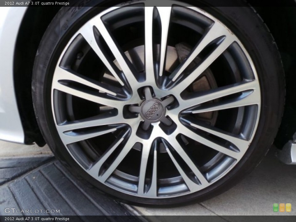 2012 Audi A7 3.0T quattro Prestige Wheel and Tire Photo #103645856