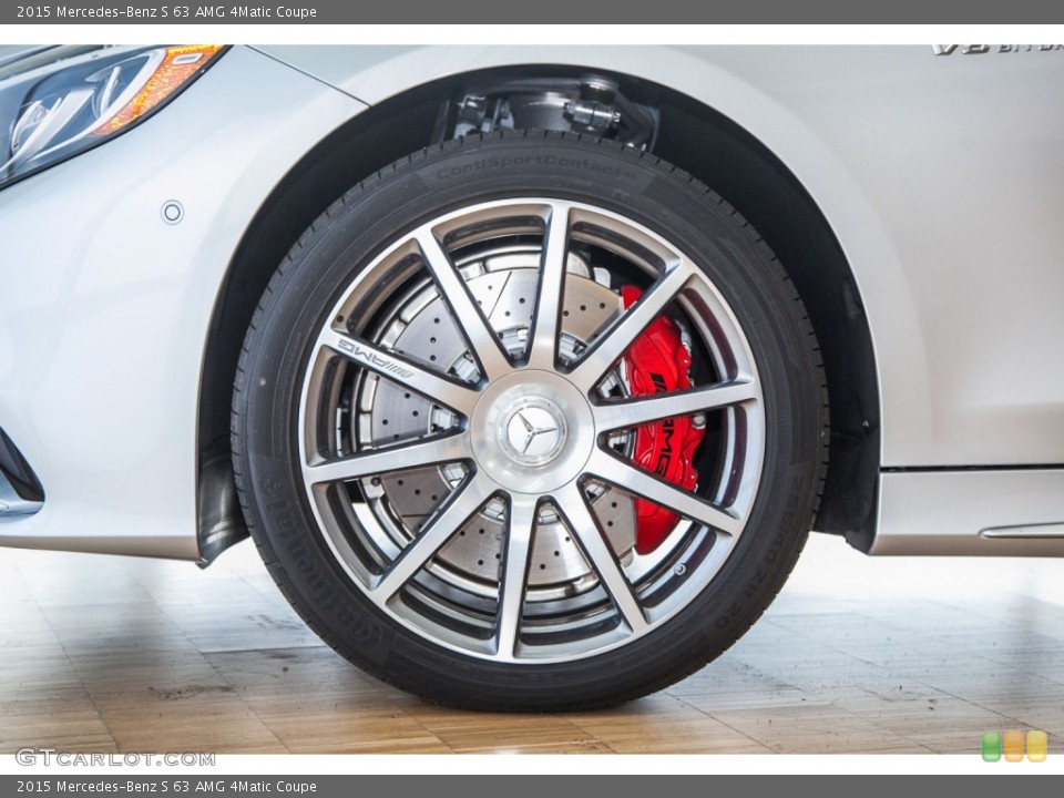 2015 Mercedes-Benz S 63 AMG 4Matic Coupe Wheel and Tire Photo #103645868