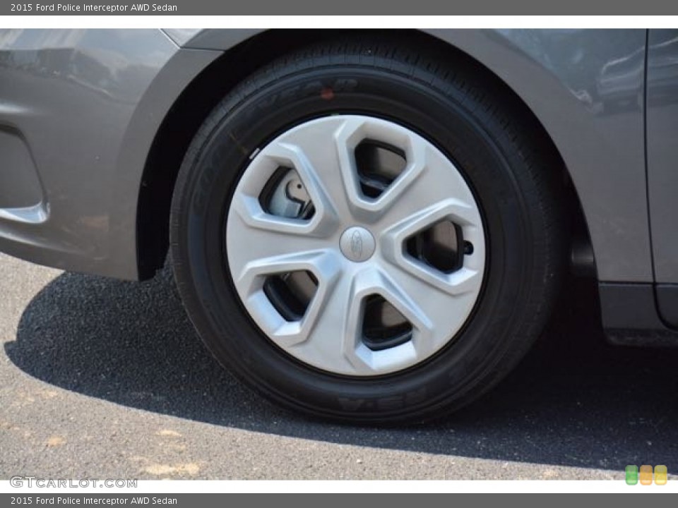 2015 Ford Police Interceptor Wheels and Tires