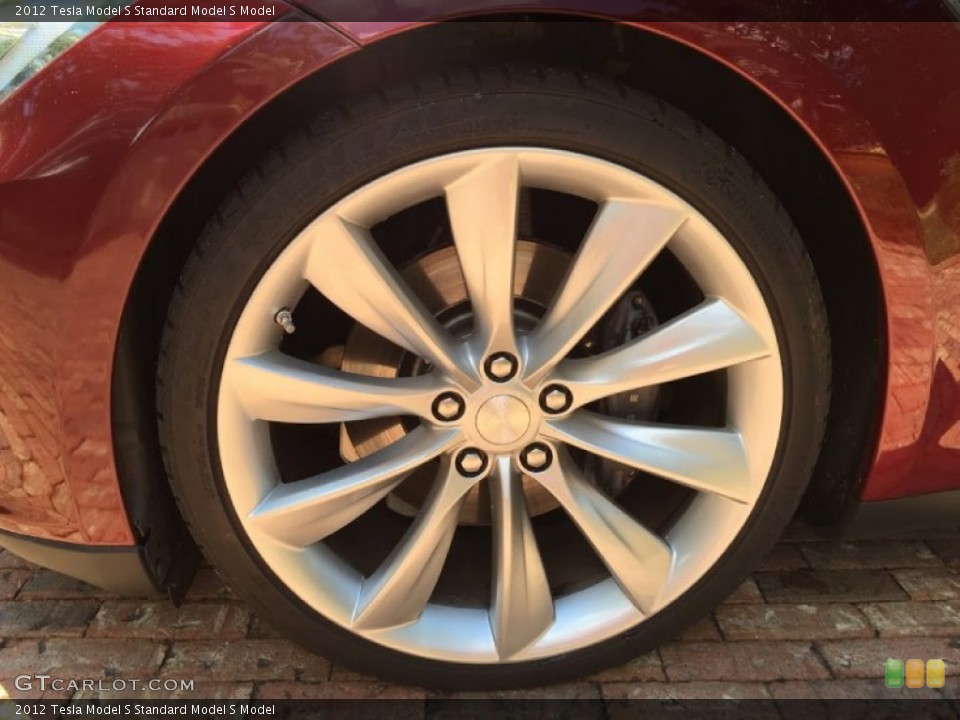 2012 Tesla Model S  Wheel and Tire Photo #103676895