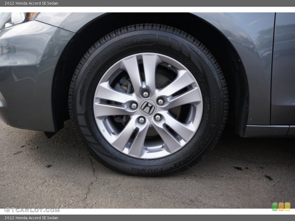 2012 Honda Accord SE Sedan Wheel and Tire Photo #103692693