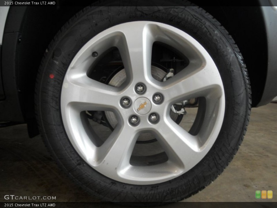 2015 Chevrolet Trax LTZ AWD Wheel and Tire Photo #103697319