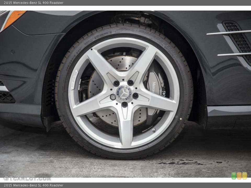 2015 Mercedes-Benz SL 400 Roadster Wheel and Tire Photo #103704645