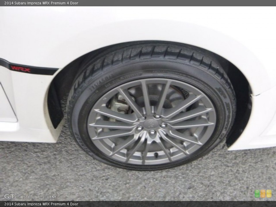 2014 Subaru Impreza WRX Premium 4 Door Wheel and Tire Photo #103716066