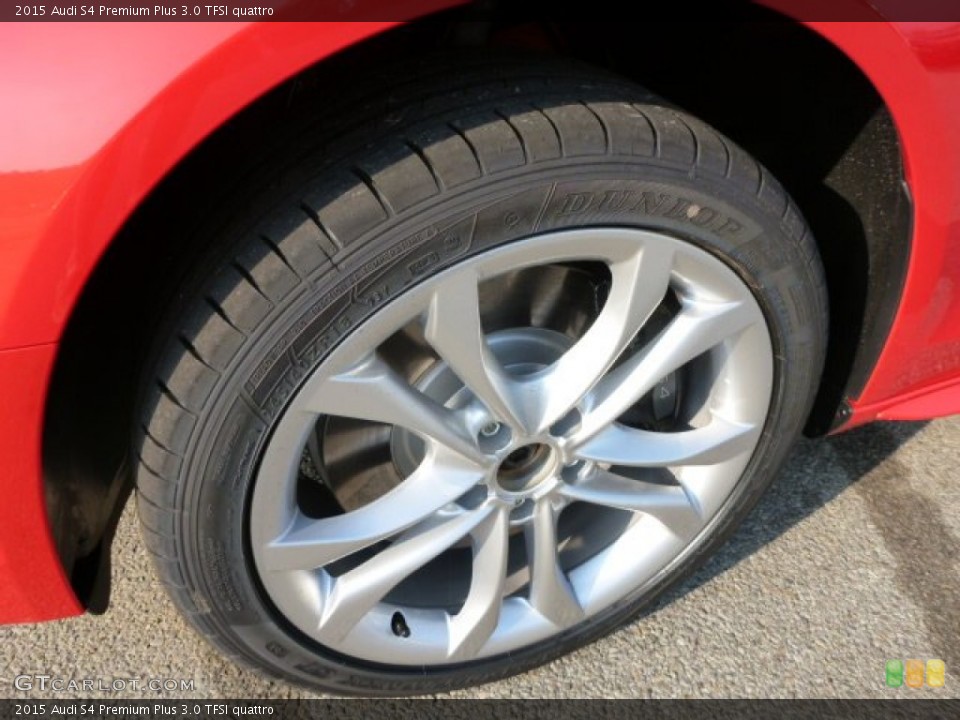 2015 Audi S4 Premium Plus 3.0 TFSI quattro Wheel and Tire Photo #103748003