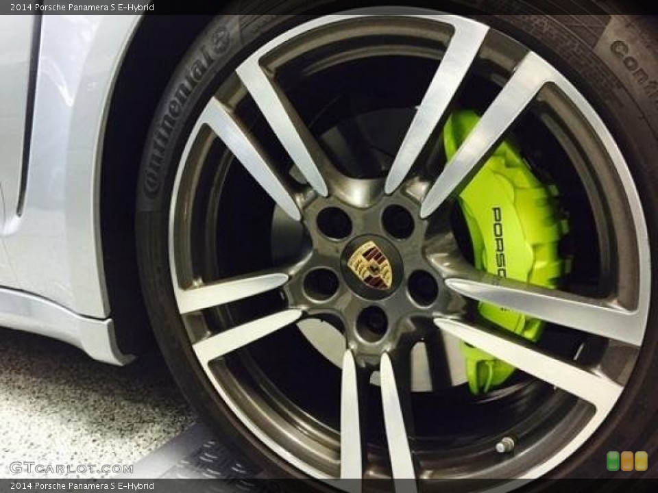 2014 Porsche Panamera S E-Hybrid Wheel and Tire Photo #103785886