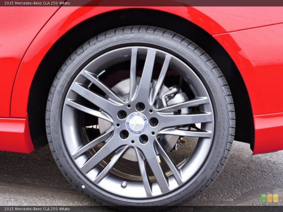 2015 Mercedes-Benz CLA 250 4Matic Wheel and Tire Photo #103796830