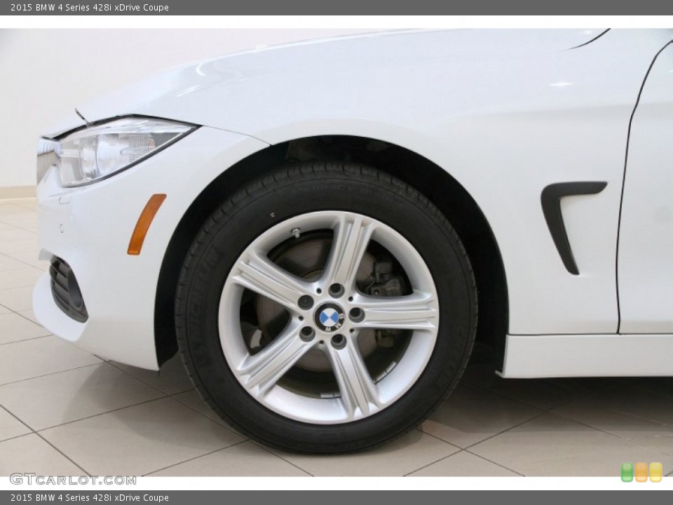 2015 BMW 4 Series 428i xDrive Coupe Wheel and Tire Photo #103812481