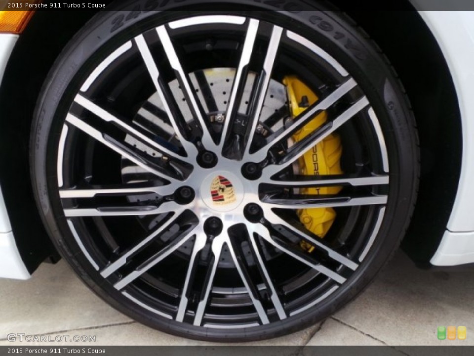 2015 Porsche 911 Turbo S Coupe Wheel and Tire Photo #103818697