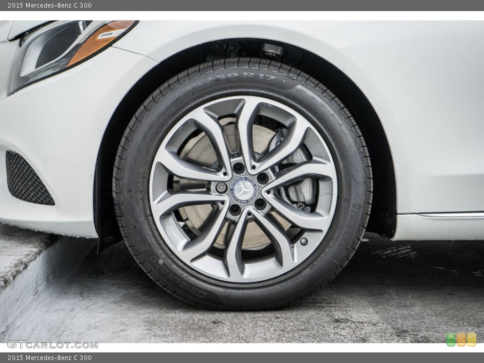 2015 Mercedes-Benz C 300 Wheel and Tire Photo #103837261