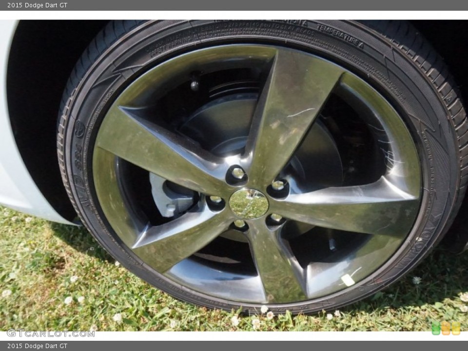 2015 Dodge Dart GT Wheel and Tire Photo #103844300