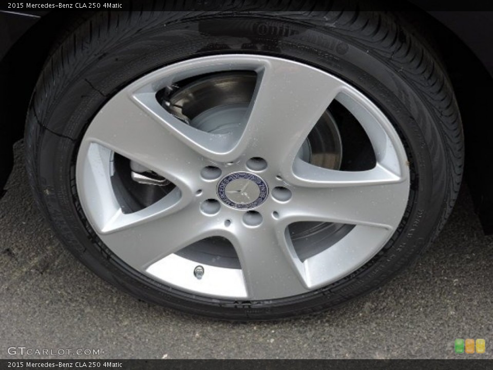 2015 Mercedes-Benz CLA 250 4Matic Wheel and Tire Photo #103851862