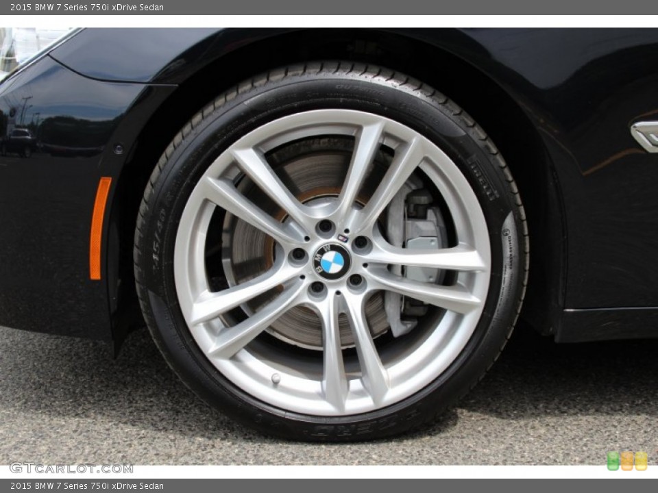 2015 BMW 7 Series 750i xDrive Sedan Wheel and Tire Photo #103877838