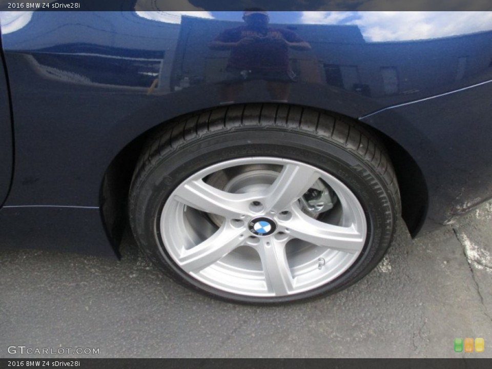 2016 BMW Z4 sDrive28i Wheel and Tire Photo #103881996