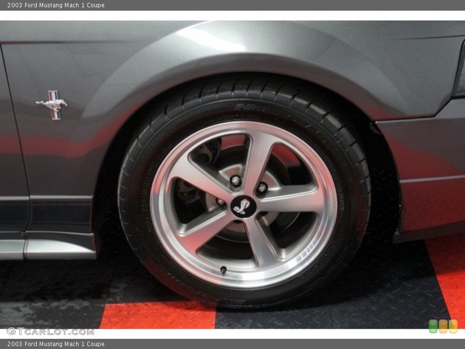 2003 Ford Mustang Mach 1 Coupe Wheel and Tire Photo #103893108