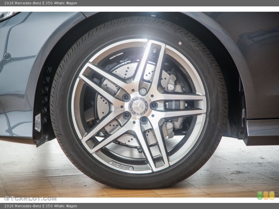 2016 Mercedes-Benz E 350 4Matic Wagon Wheel and Tire Photo #103944720