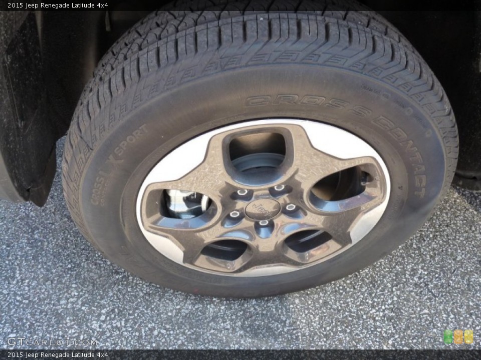 2015 Jeep Renegade Latitude 4x4 Wheel and Tire Photo #103952109