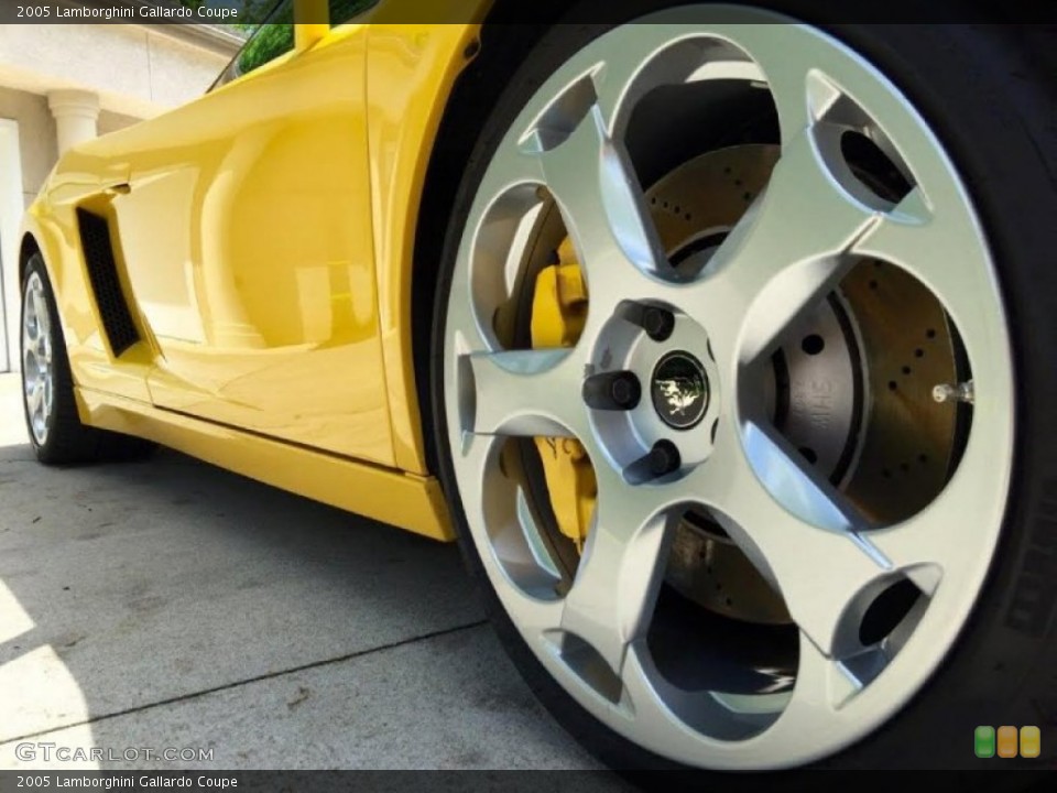 2005 Lamborghini Gallardo Coupe Wheel and Tire Photo #103976392