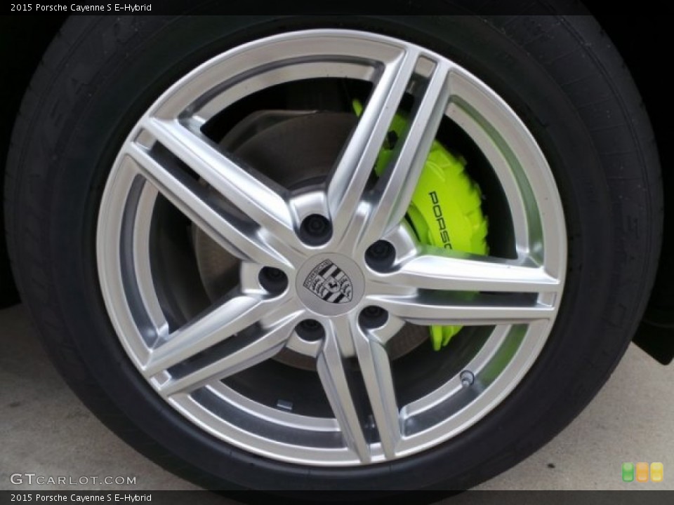 2015 Porsche Cayenne S E-Hybrid Wheel and Tire Photo #103989327