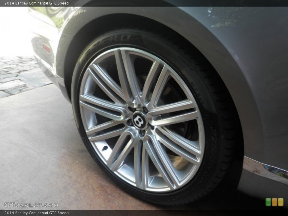 2014 Bentley Continental GTC Speed Wheel and Tire Photo #104009632