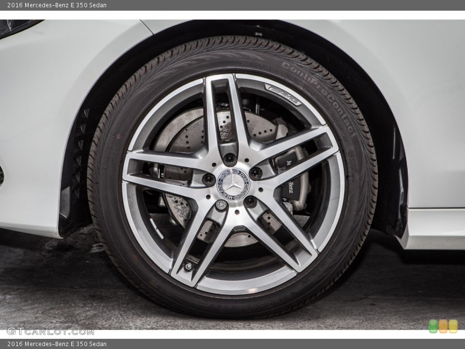 2016 Mercedes-Benz E 350 Sedan Wheel and Tire Photo #104028505