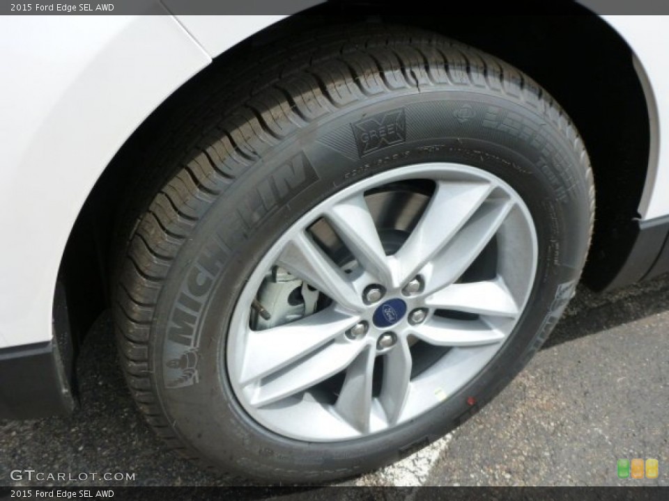 2015 Ford Edge SEL AWD Wheel and Tire Photo #104041884