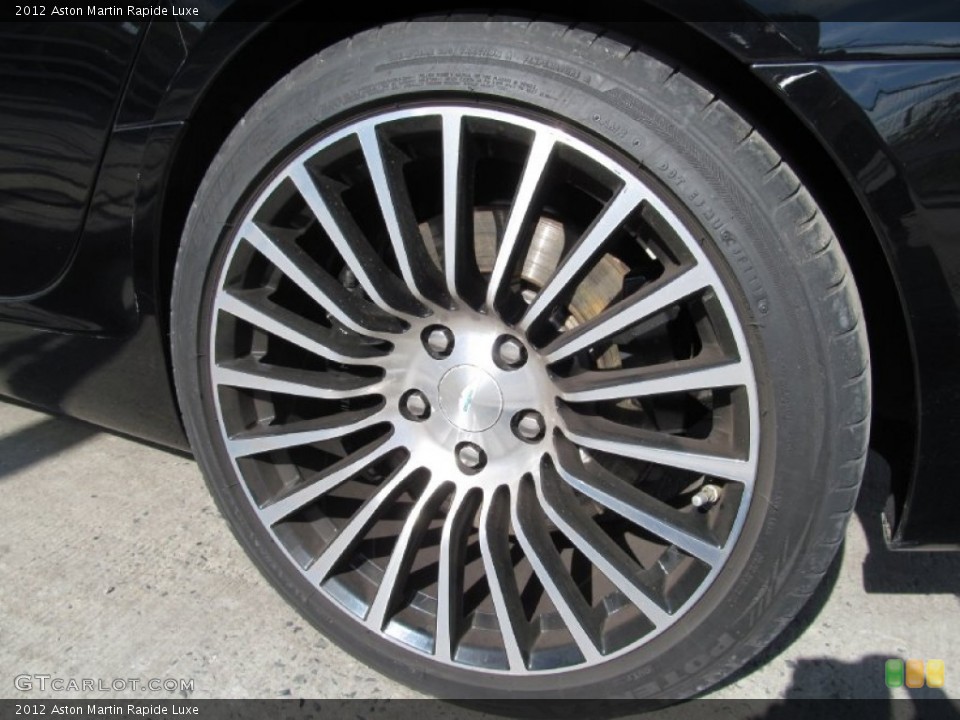 2012 Aston Martin Rapide Luxe Wheel and Tire Photo #104051598