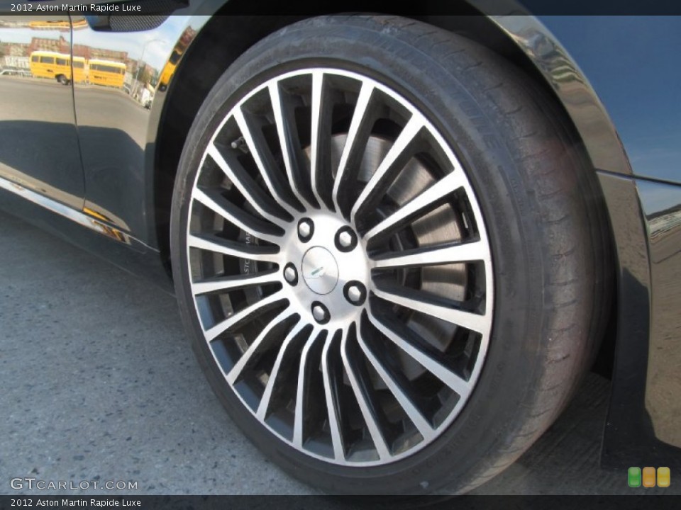2012 Aston Martin Rapide Luxe Wheel and Tire Photo #104051619