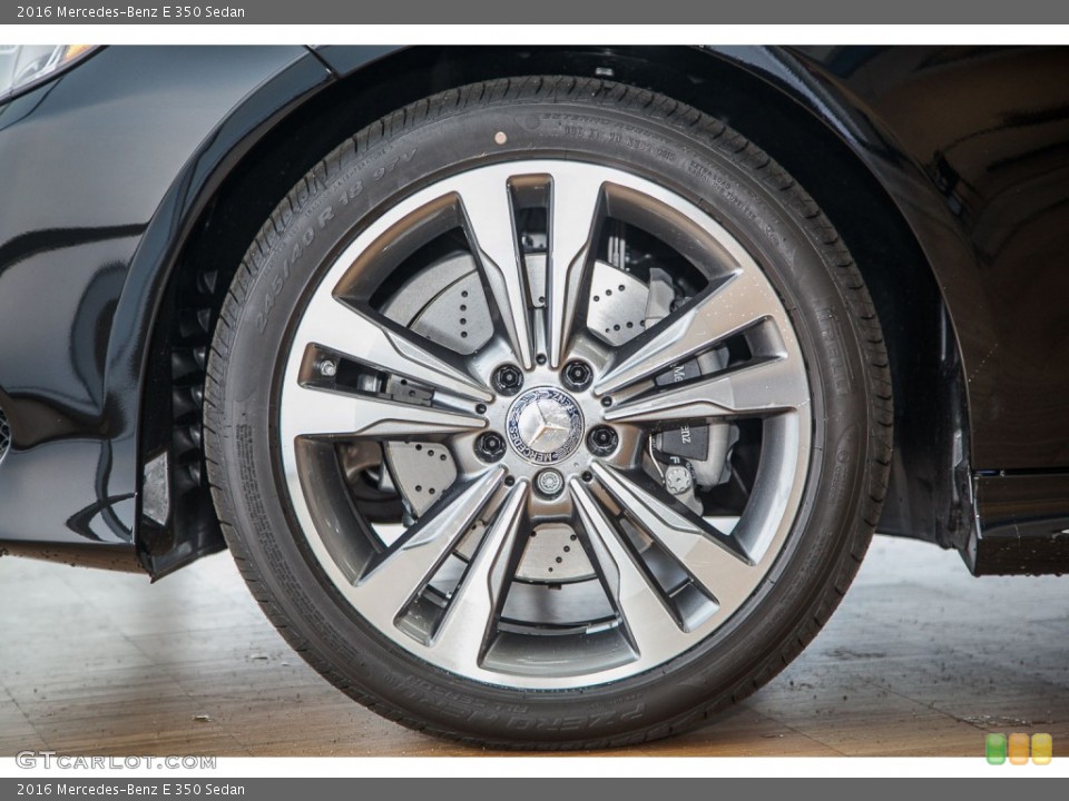 2016 Mercedes-Benz E 350 Sedan Wheel and Tire Photo #104082910