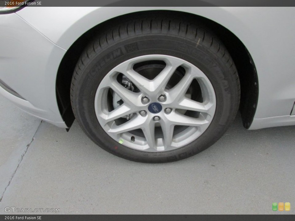 2016 Ford Fusion SE Wheel and Tire Photo #104091613