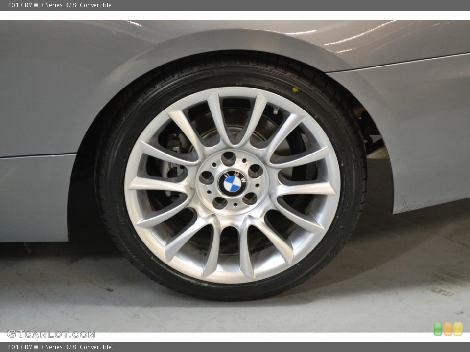 2013 BMW 3 Series 328i Convertible Wheel and Tire Photo #104100639