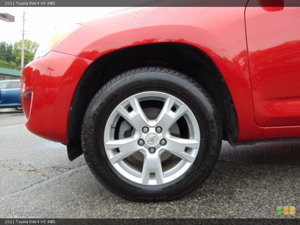 2011 Toyota RAV4 V6 4WD Wheel and Tire Photo #104138233