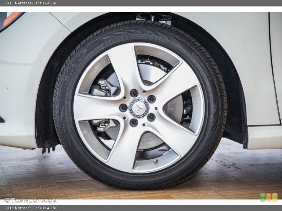 2015 Mercedes-Benz CLA 250 Wheel and Tire Photo #104140432