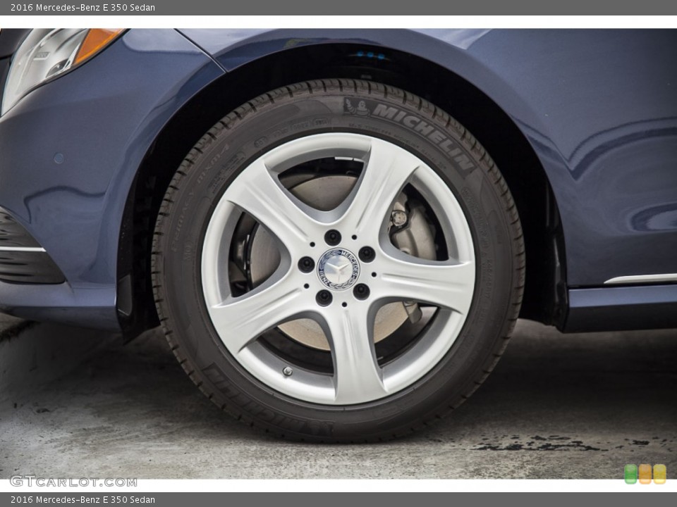 2016 Mercedes-Benz E 350 Sedan Wheel and Tire Photo #104161817